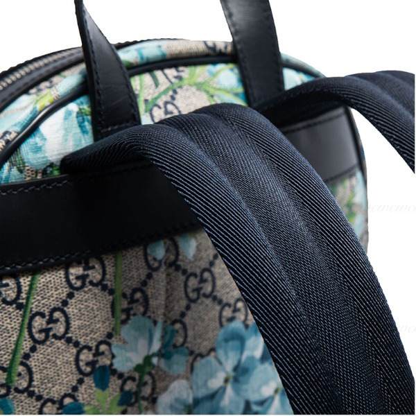 グッチ国内発■ハッピーブルーフラワー バックパック 546327 KU2QN 8493